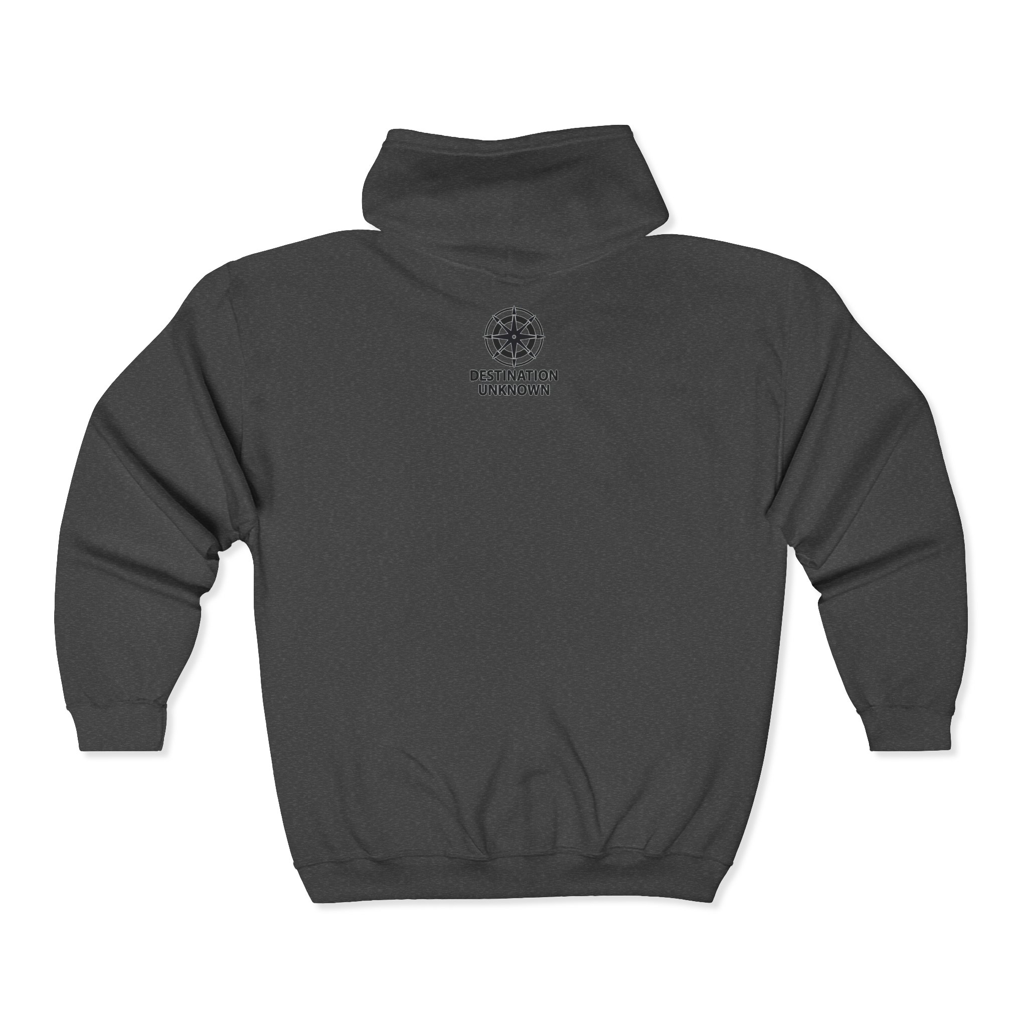 Destination Unknown Colorado Flag Full Zip Hoodie - Distressed Edition - Image 11