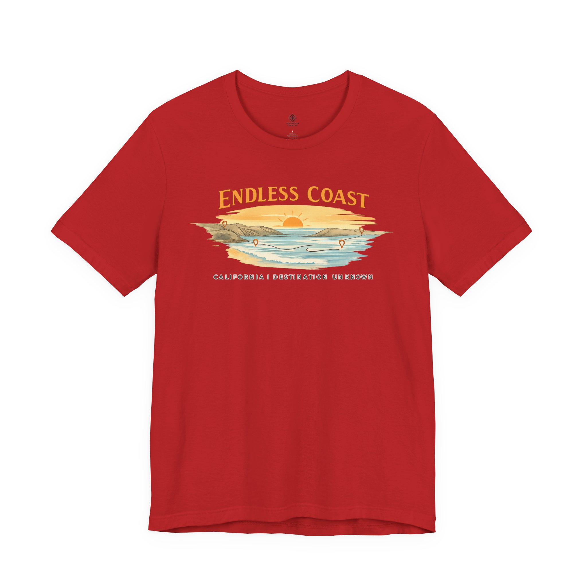 Endless Coast Tee - California Collection - Destination Unknown - Image 85