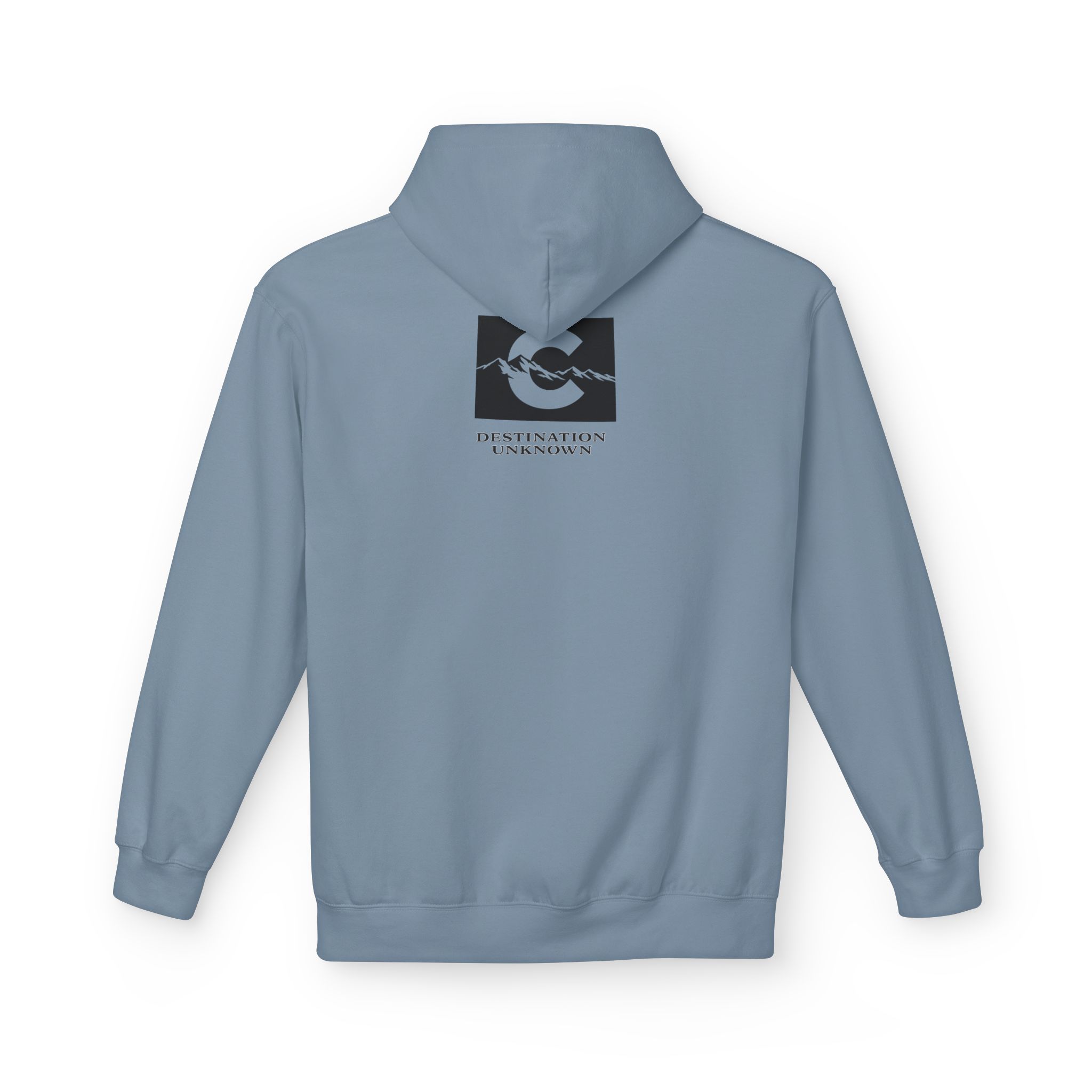 Colorado Flag Distressed Hoodie - Colorado Collection - Destination Unknown - Image 33