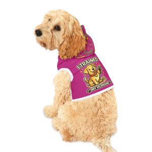 I Trained My Human Pet Apparel Hoodie Pink – Playful Pup Edition