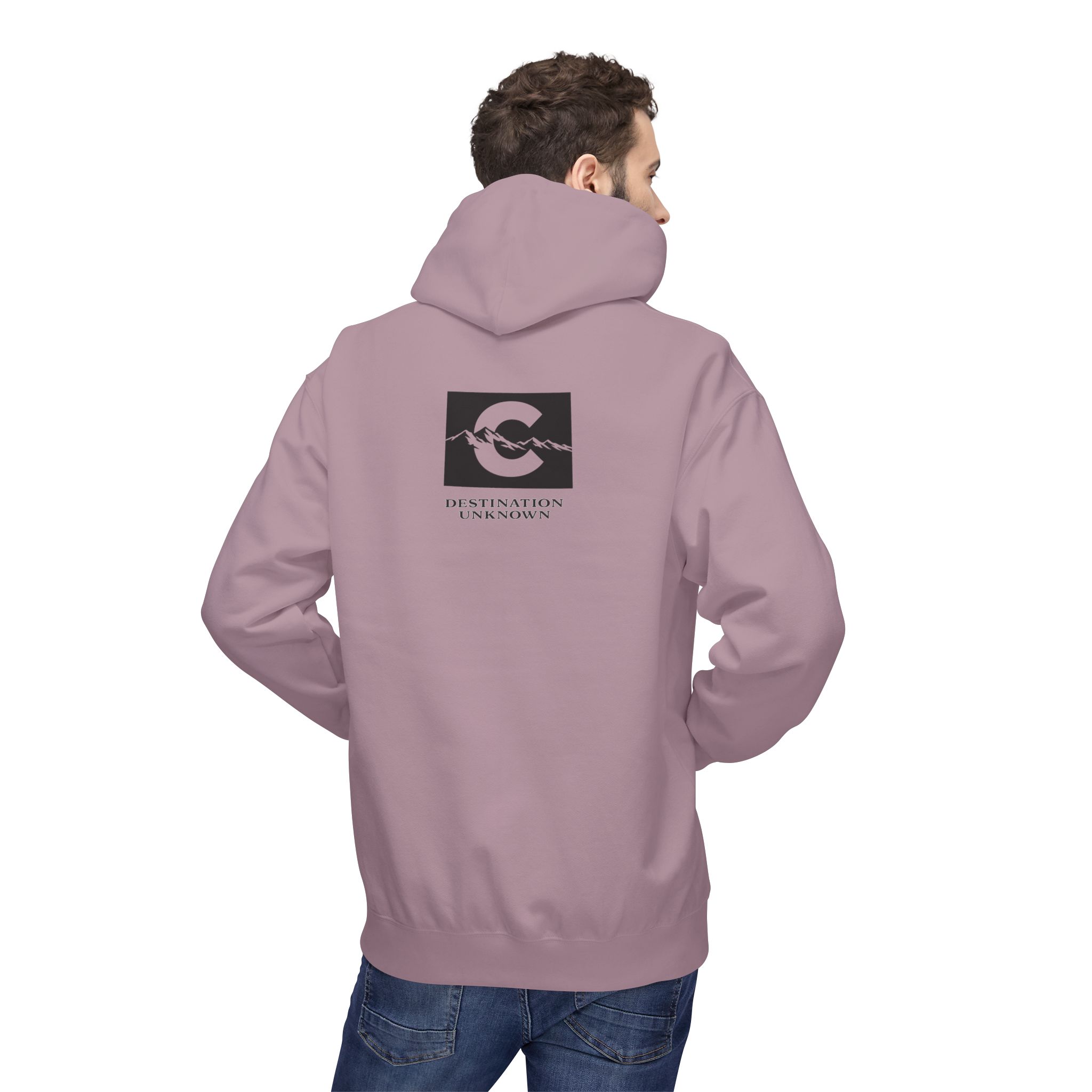 Colorado Flag Distressed Hoodie - Colorado Collection - Destination Unknown - Image 55