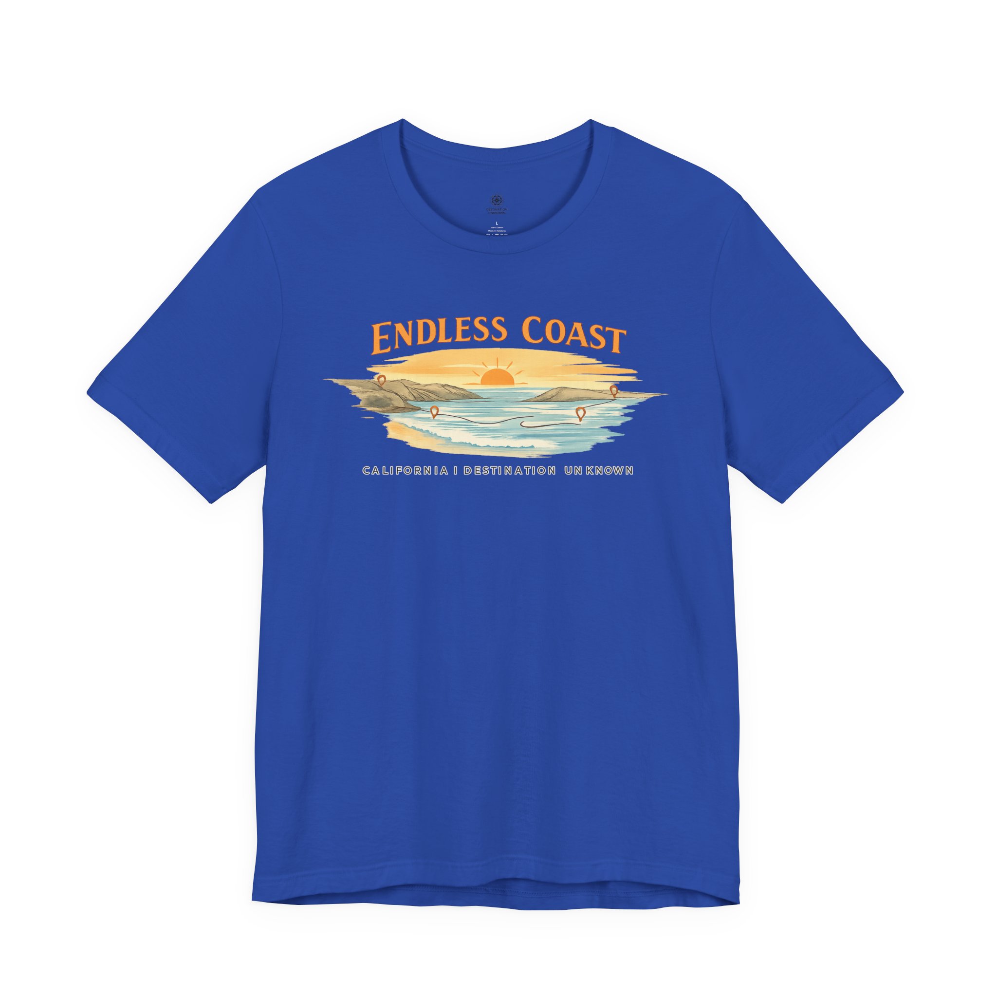 Endless Coast Tee - California Collection - Destination Unknown - Image 5