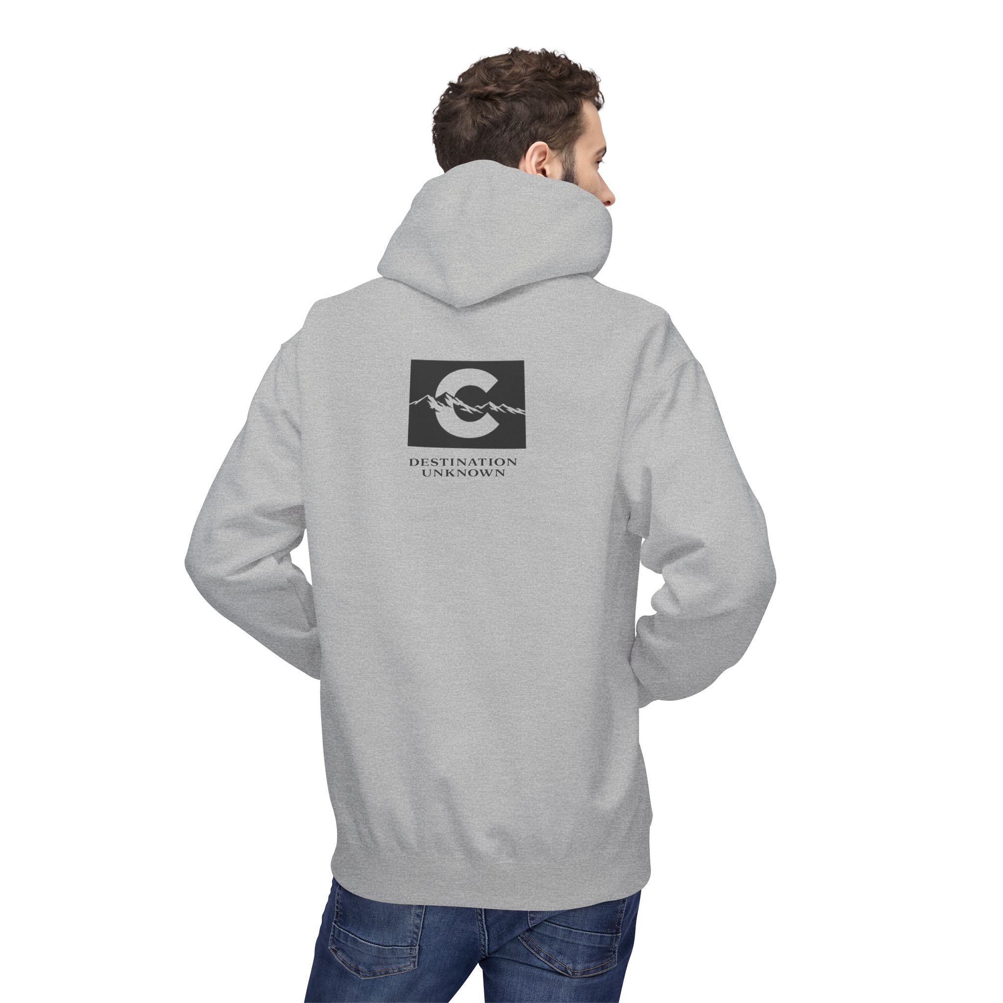 Colorado Flag Distressed Hoodie - Colorado Collection - Destination Unknown - Image 19