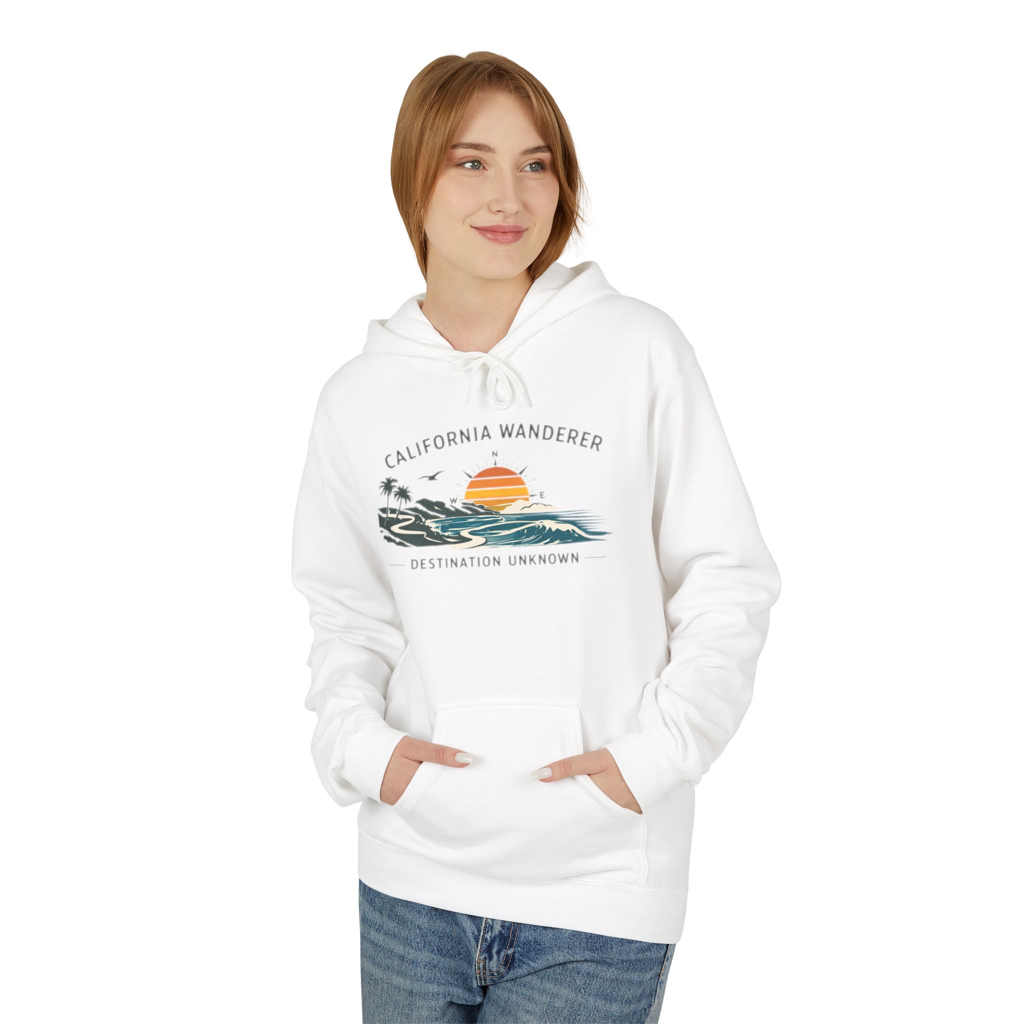 California Wanderer Hoodie - California Collection - Destination Unknown - Image 10