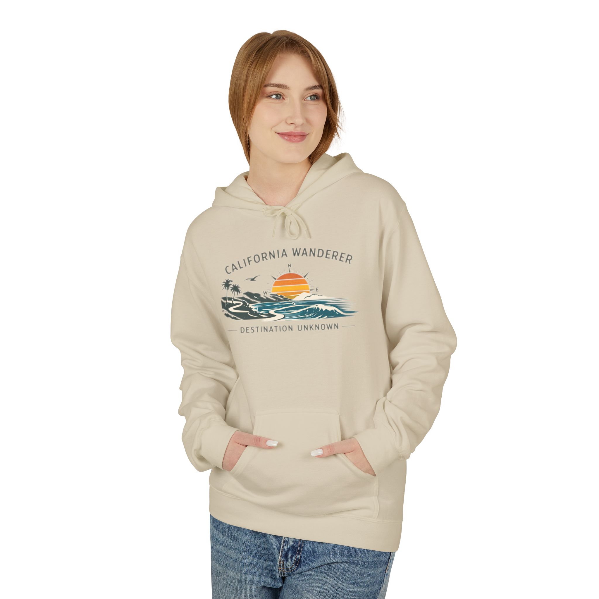 California Wanderer Hoodie - California Collection - Destination Unknown - Image 22