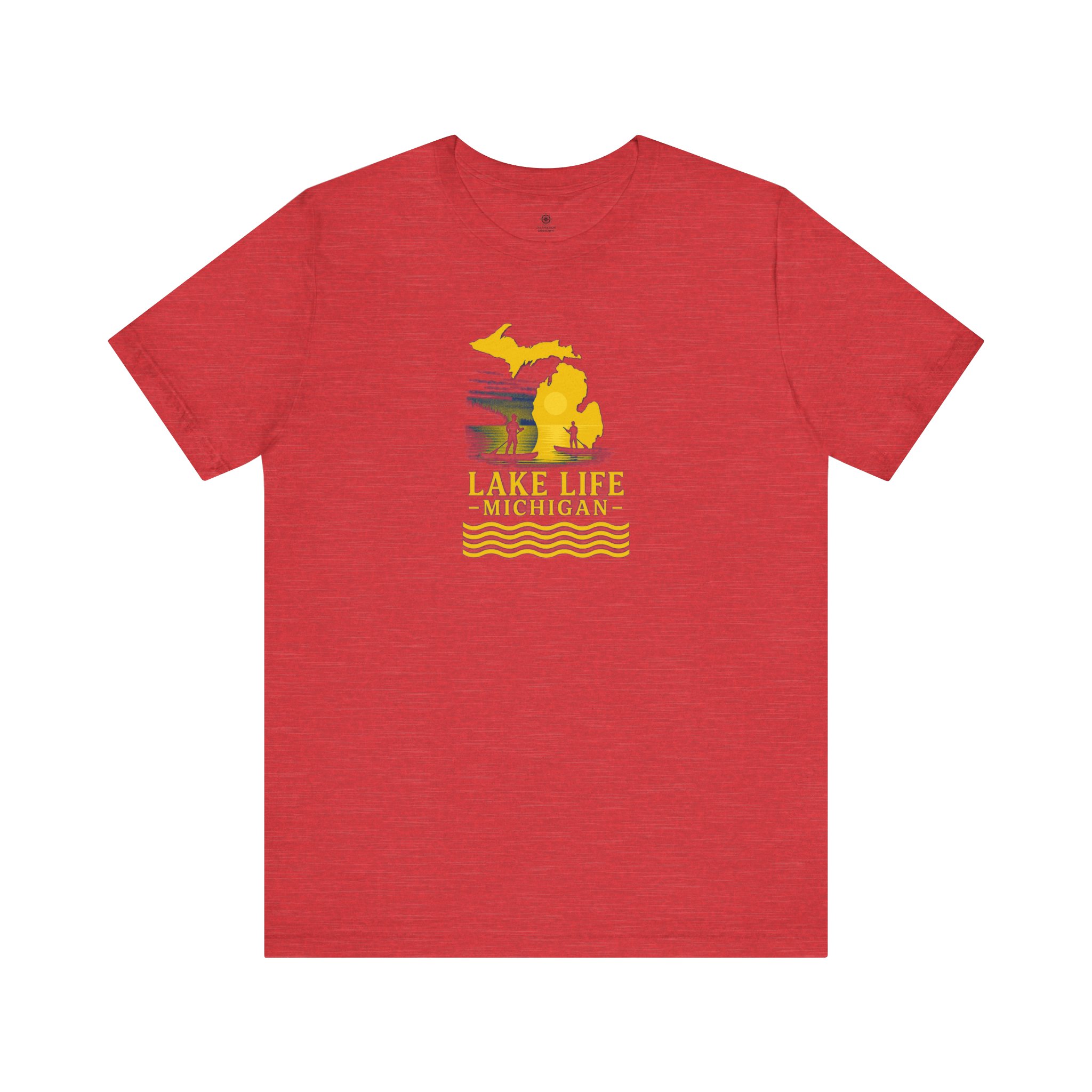 Lake Life Michigan Shirt - Michigan Collection - Destination Unknown - Image 93