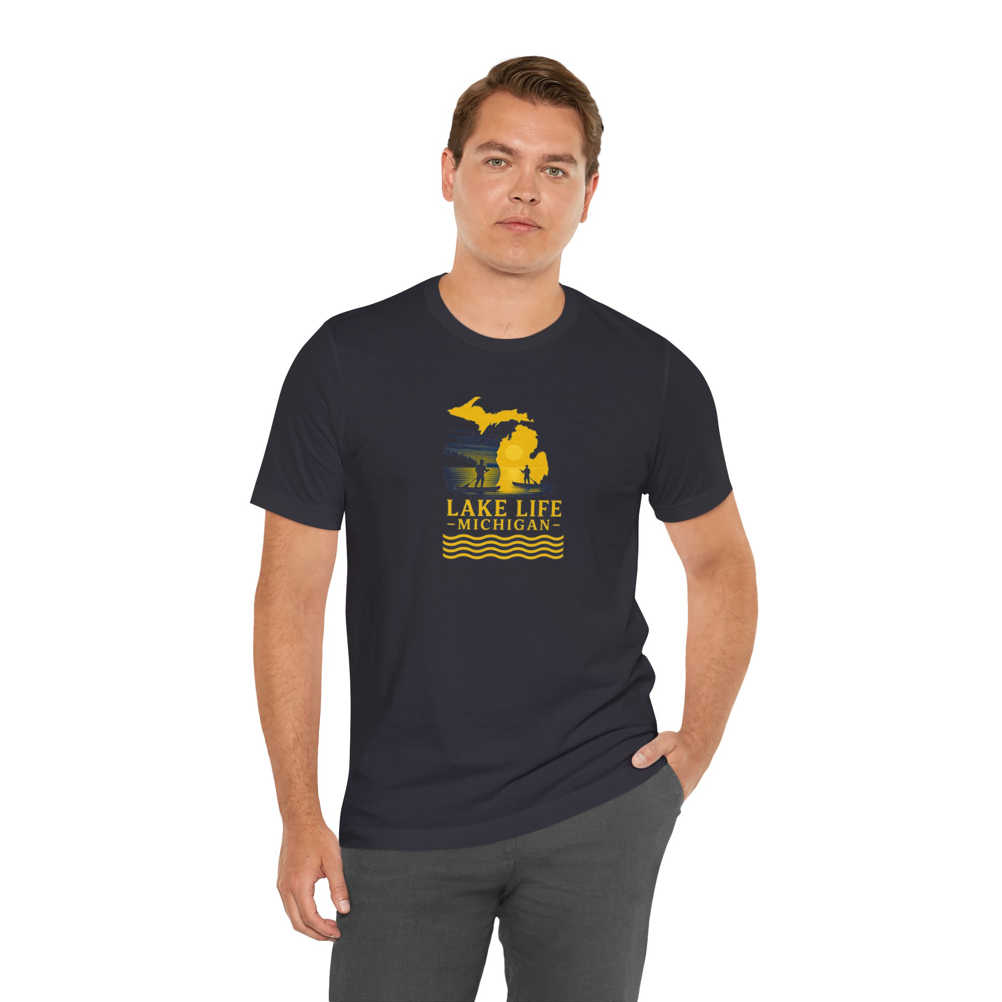 Lake Life Michigan Shirt - Michigan Collection - Destination Unknown - Image 34