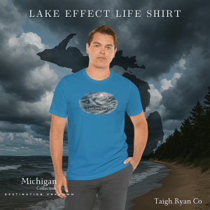 Lake Effect Life Tee - Michigan Collection - Destination Unknown