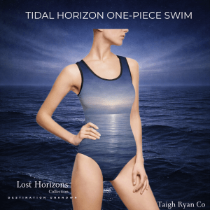 Tidal Horizon One - Piece Swimsuit - Destination Unknown Swimwear