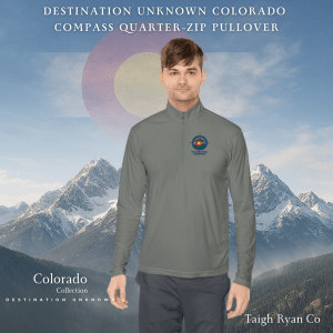 Destination Unknown Colorado Compass Quarter-Zip Pullover - Adventure Collection
