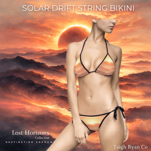 Solar Drift Bikini - Lost Horizons Collection - Women's Two-Piece Swimsuit - Destination Unknown