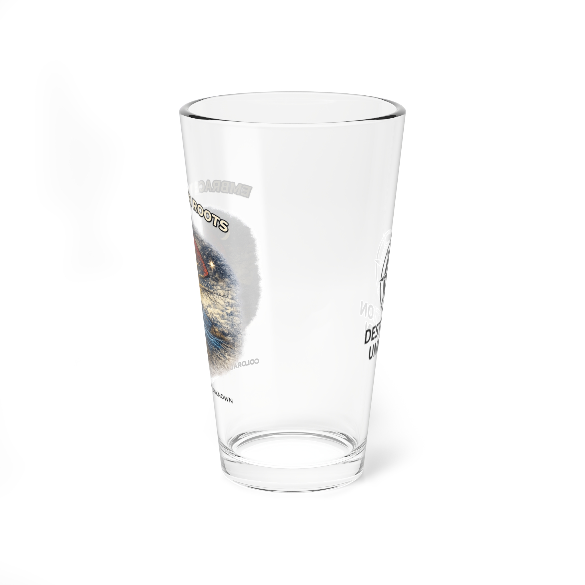 Embrace Your Roots Mixing Glass – Colorado Collection – Destination Unknown - Image 4