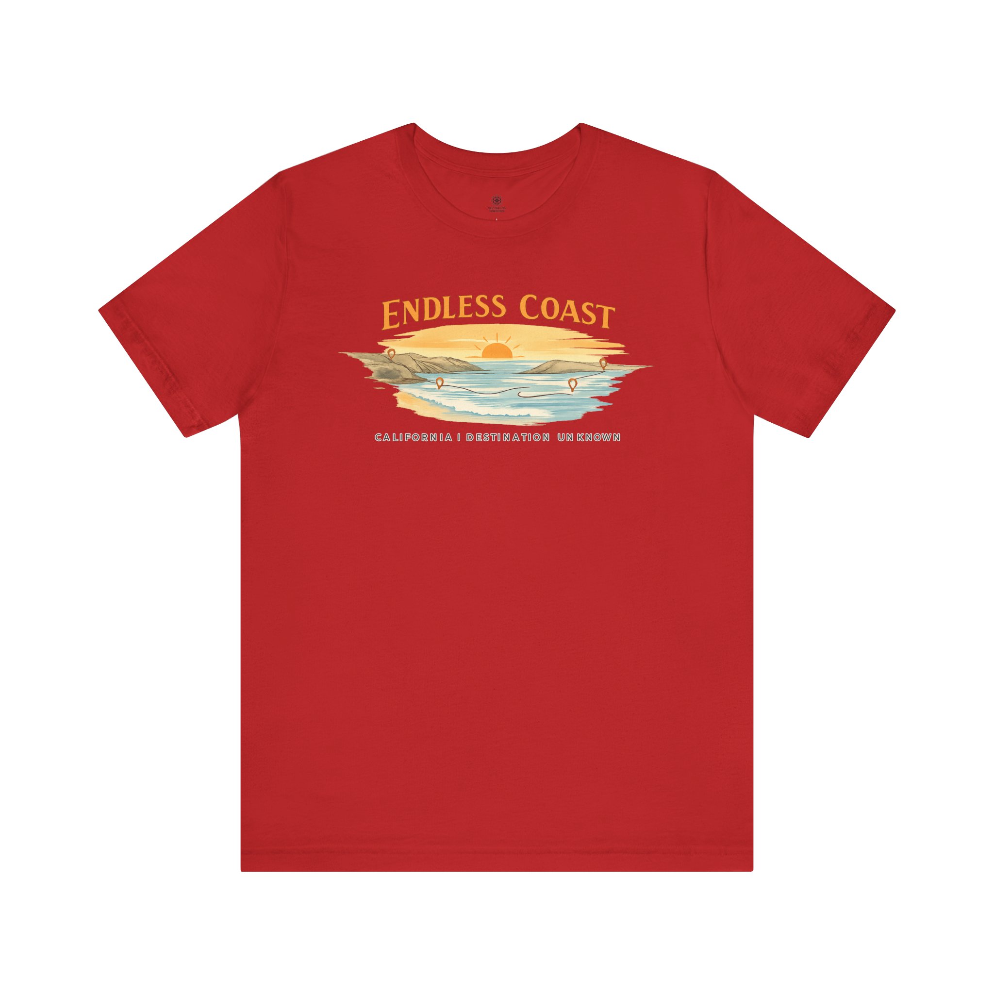Endless Coast Tee - California Collection - Destination Unknown - Image 83