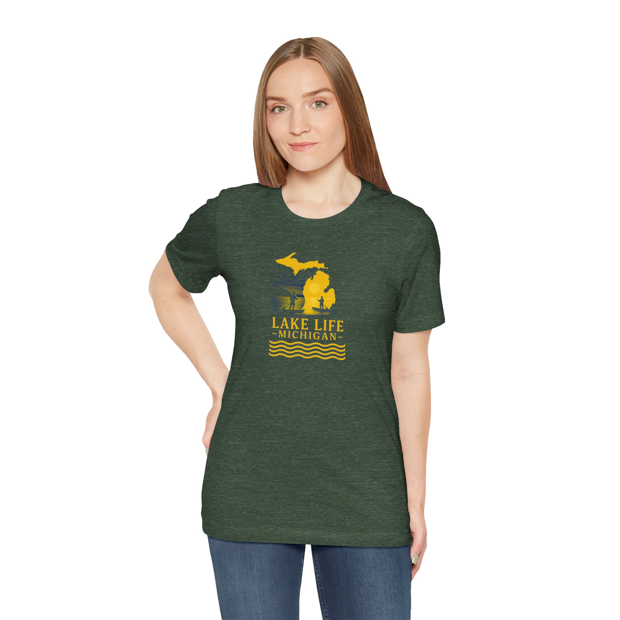 Lake Life Michigan Shirt - Michigan Collection - Destination Unknown - Image 56