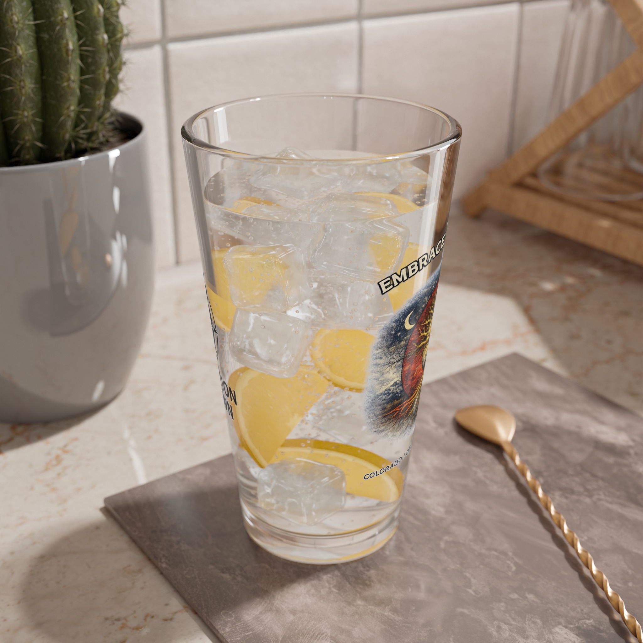 Embrace Your Roots Mixing Glass – Colorado Collection – Destination Unknown - Image 6
