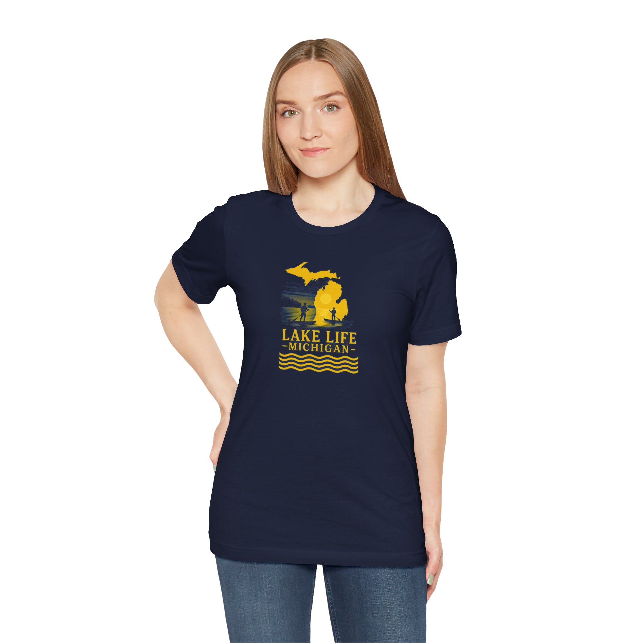 Lake Life Michigan Shirt - Michigan Collection - Destination Unknown - Image 77