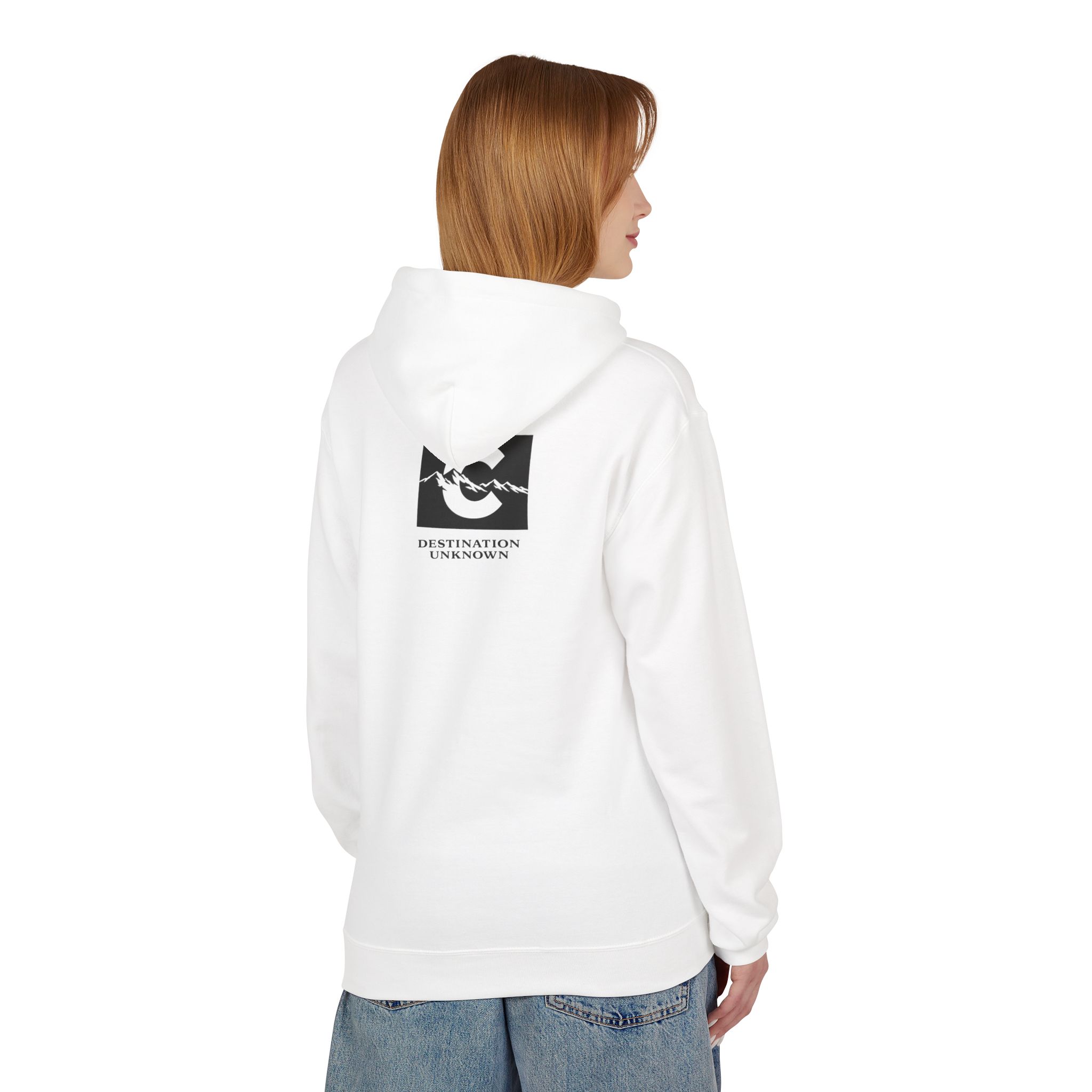 Colorado Flag Distressed Hoodie - Colorado Collection - Destination Unknown - Image 5