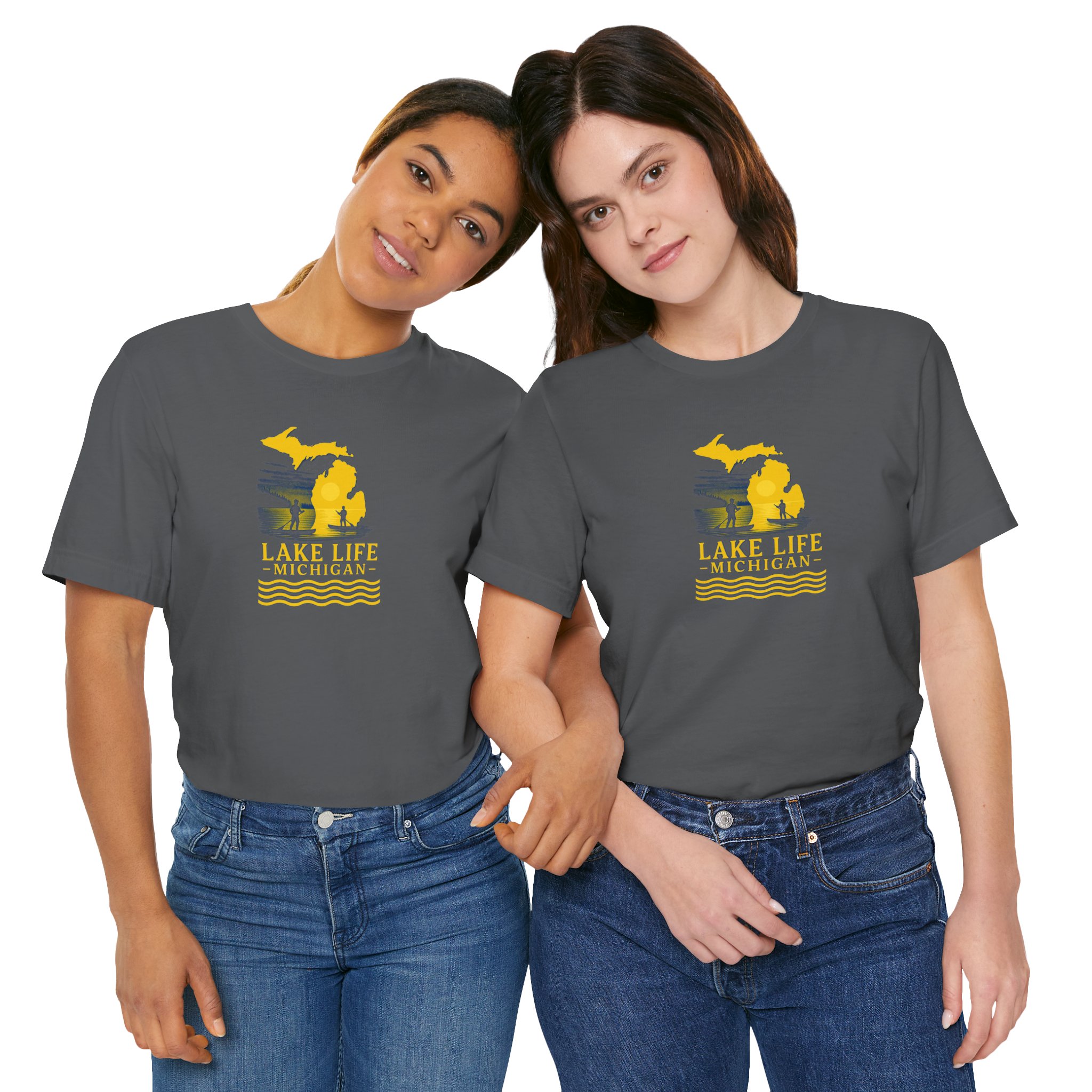 Lake Life Michigan Shirt - Michigan Collection - Destination Unknown - Image 71