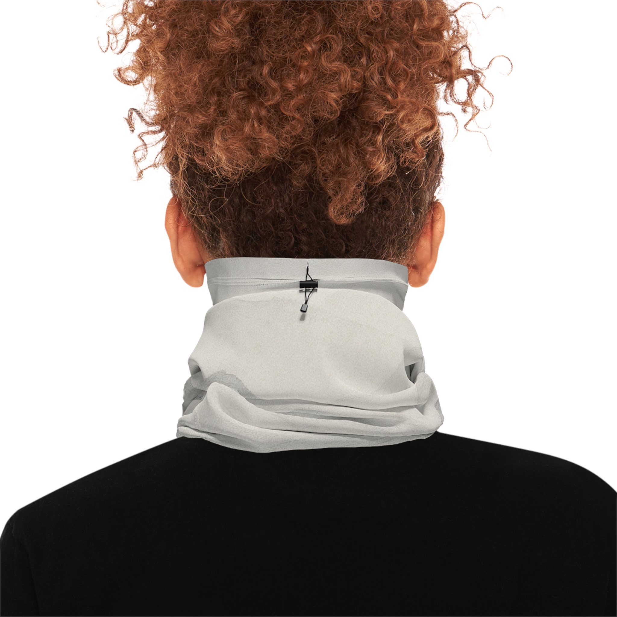 Into the Mist – Winter Neck Gaiter with Drawstring – Lost Horizons – Destination Unknown - Image 5