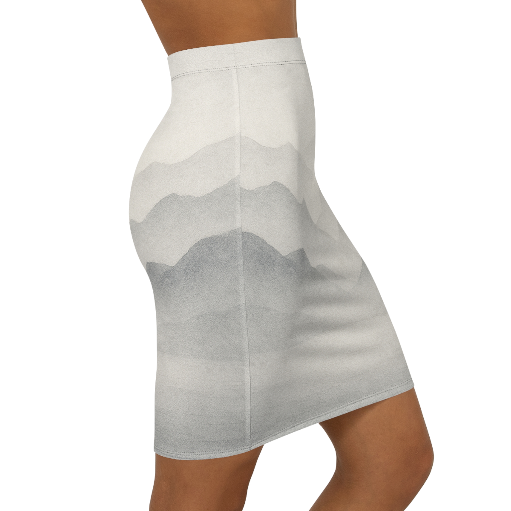 Into the Mist Pencil Skirt - Lost Horizons Collection - Destination Unknown - Image 5