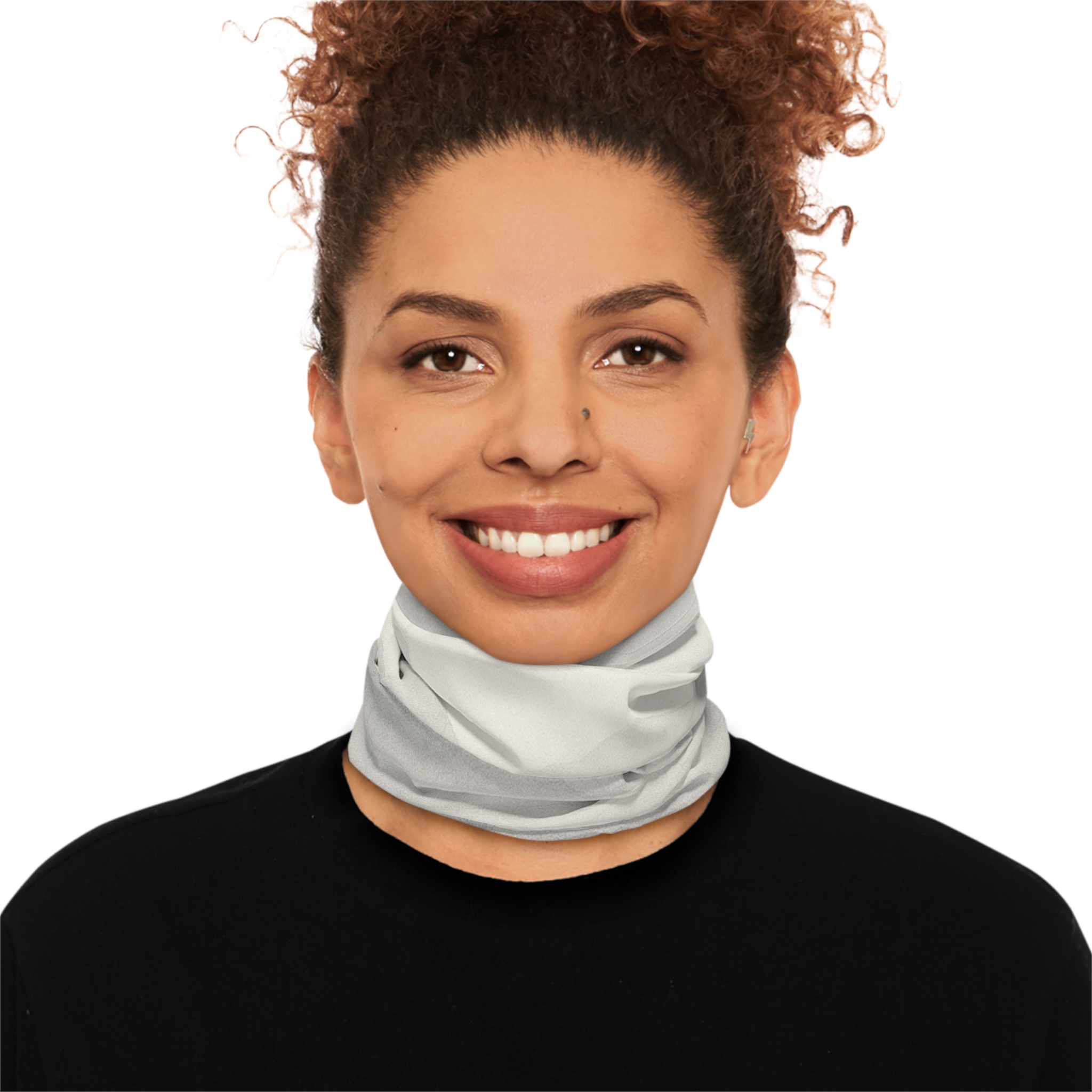 Into the Mist – Winter Neck Gaiter with Drawstring – Lost Horizons – Destination Unknown - Image 8