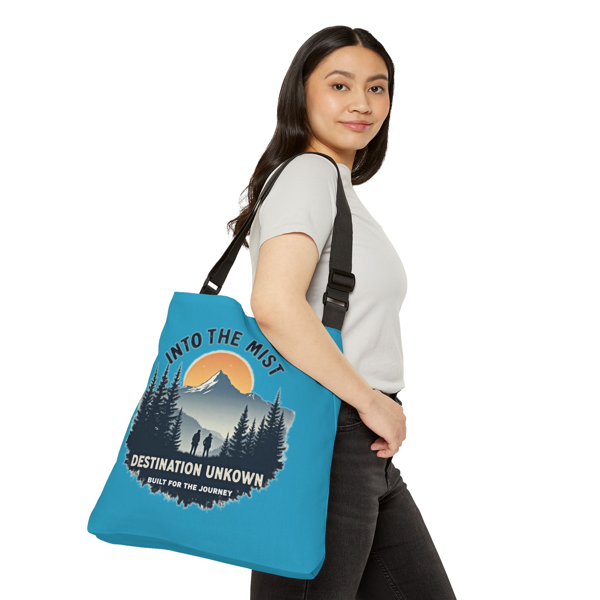 Into the Mist - Lost Horizons Collection - Destination Unknown Adjustable Tote Bag - Image 12