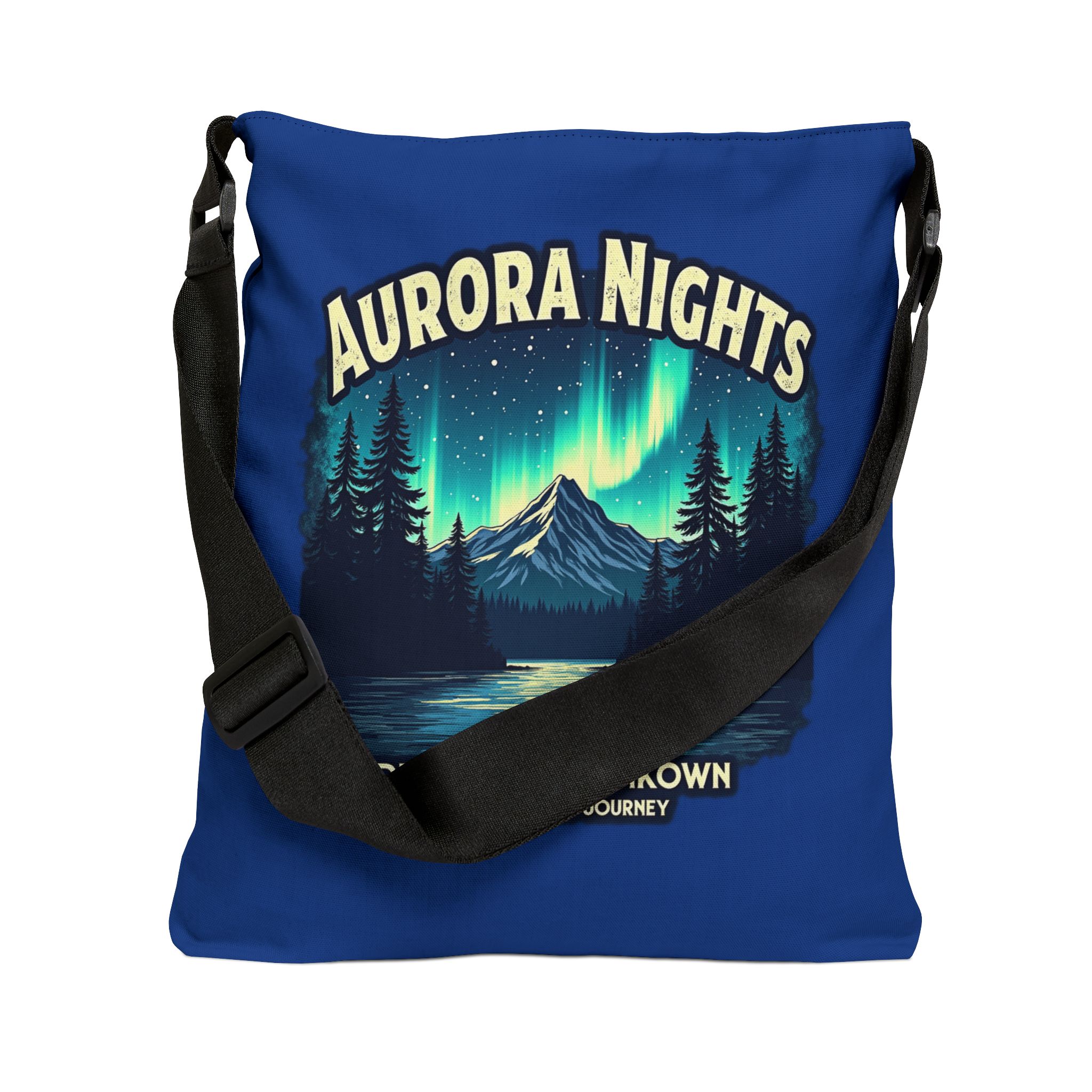 Aurora Nights - Lost Horizons Collection - Destination Unknown Adjustable Tote Bag - Image 5