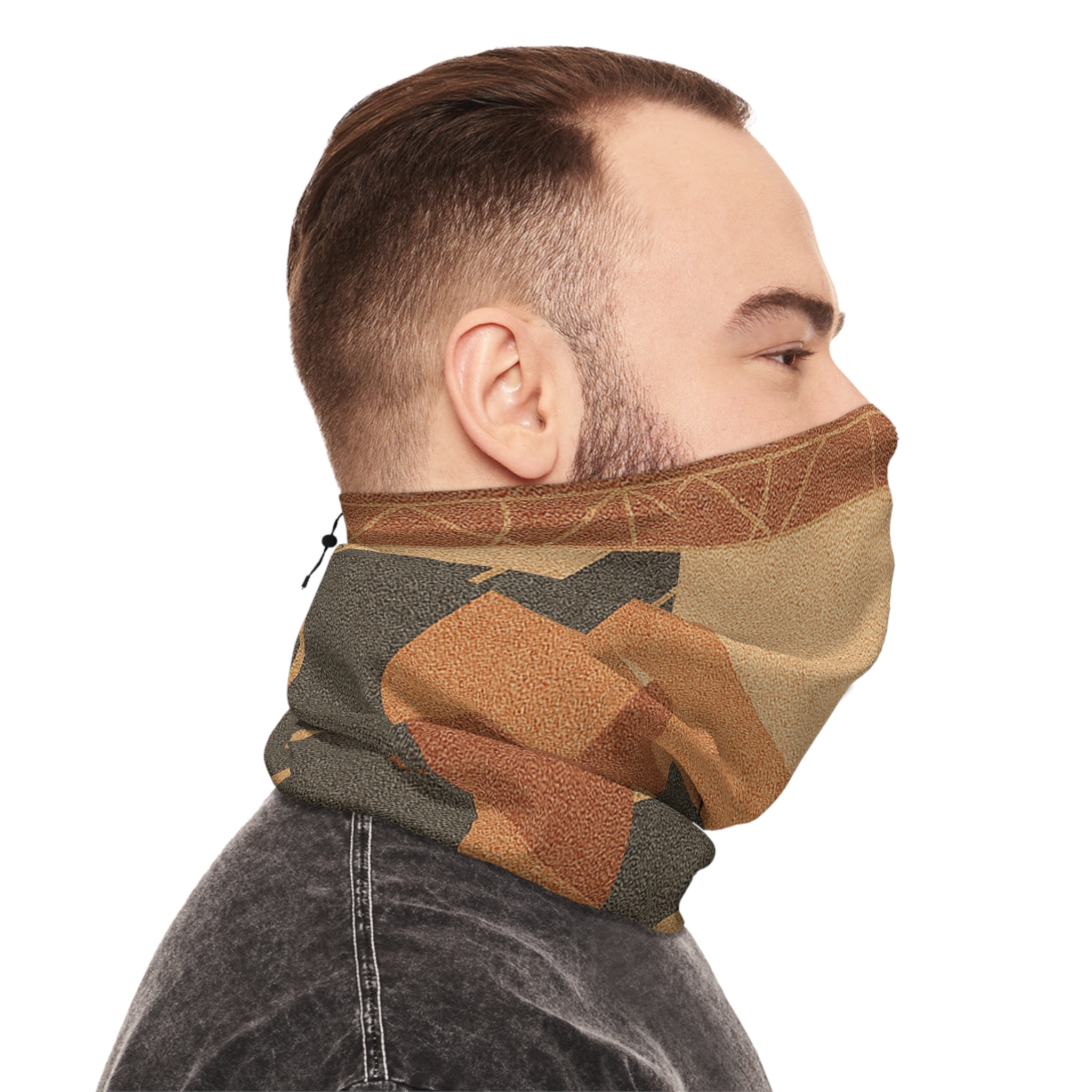 Endless Roads – Winter Neck Gaiter with Drawstring – Lost Horizons – Destination Unknown - Image 11