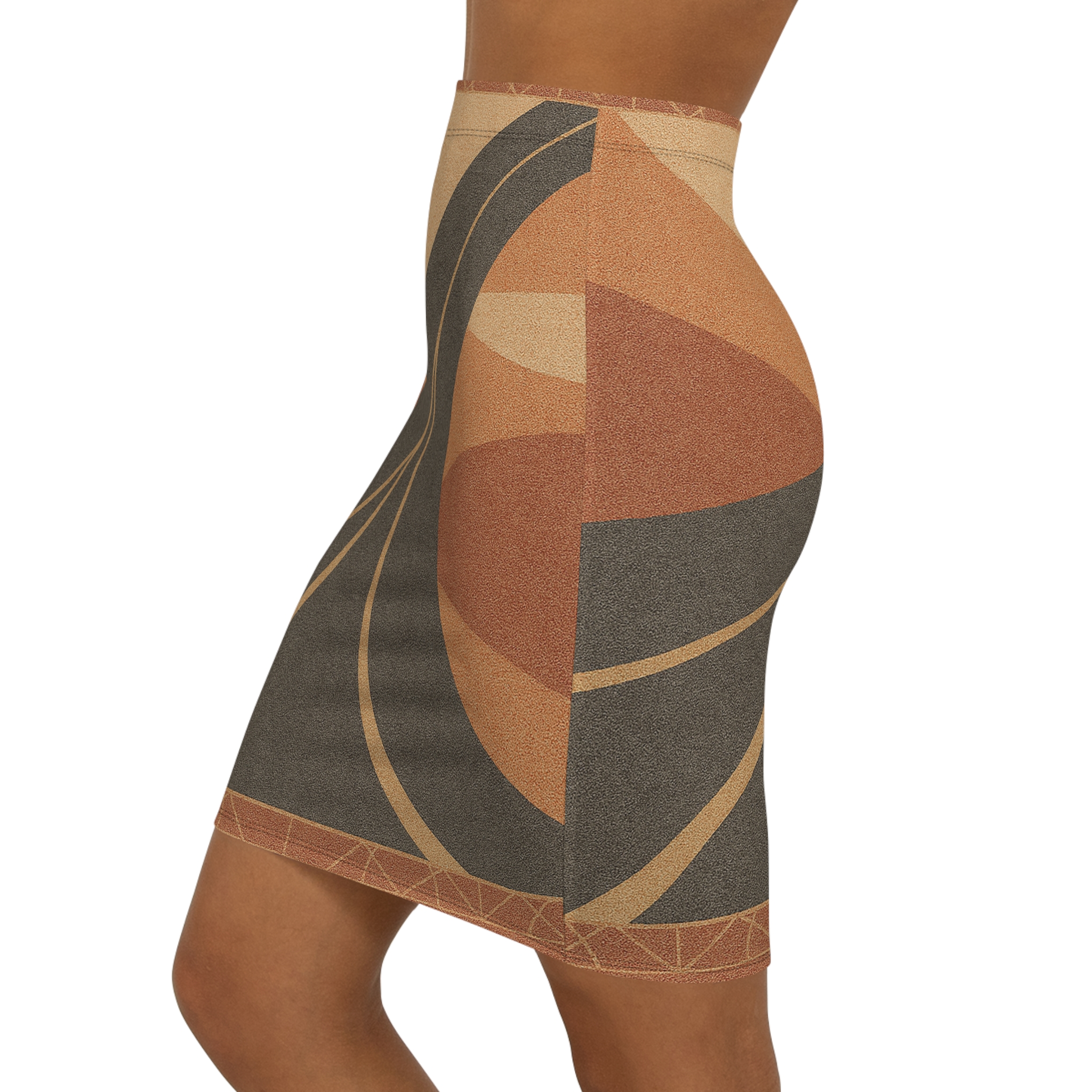 Endless Roads Pencil Skirt - Lost Horizons Collection - Destination Unknown - Image 4