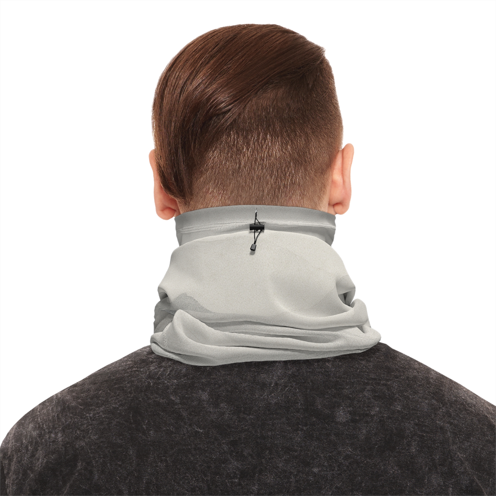 Into the Mist – Winter Neck Gaiter with Drawstring – Lost Horizons – Destination Unknown - Image 10