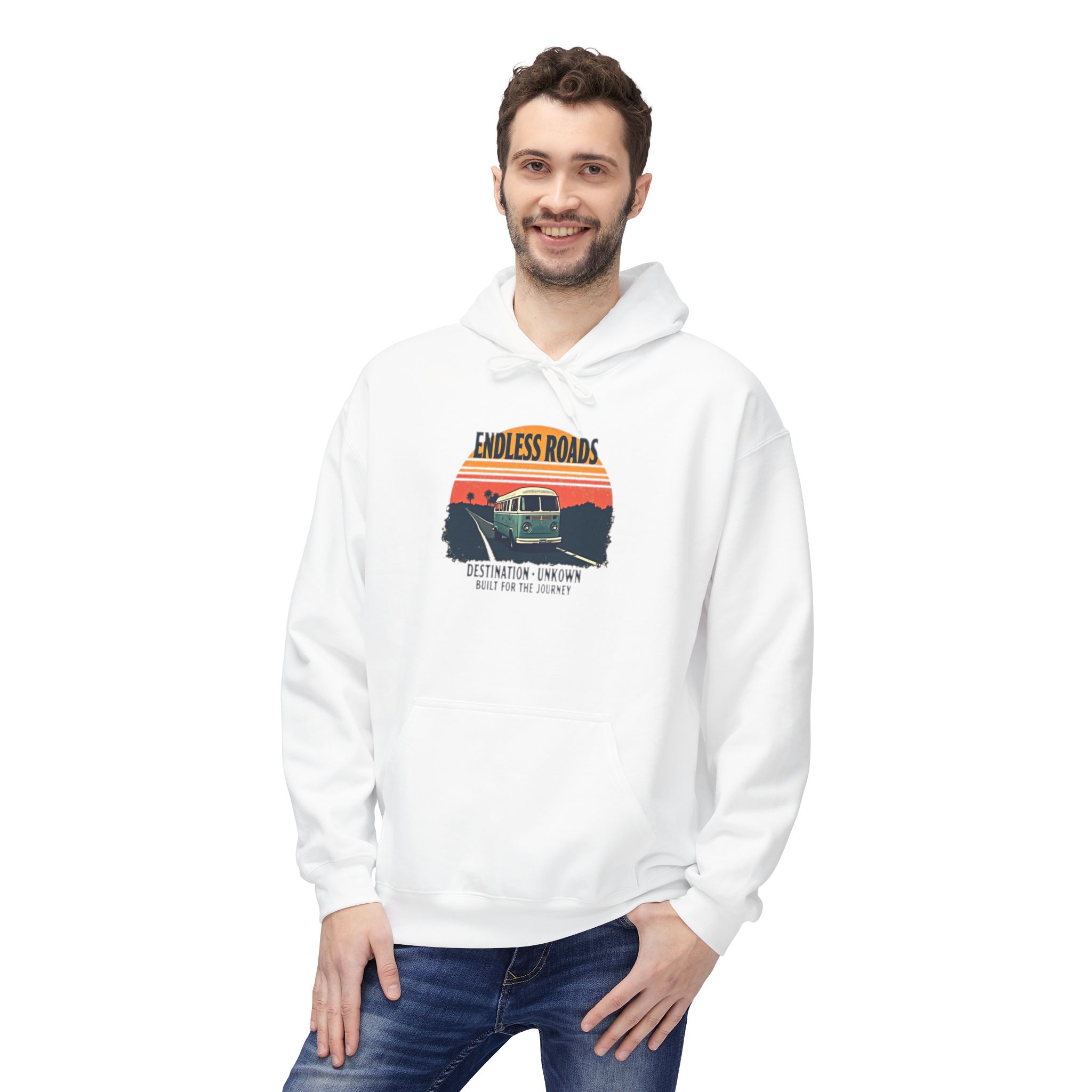 Endless Roads Hoodie - Lost Horizons - Destination Unknown - Image 12