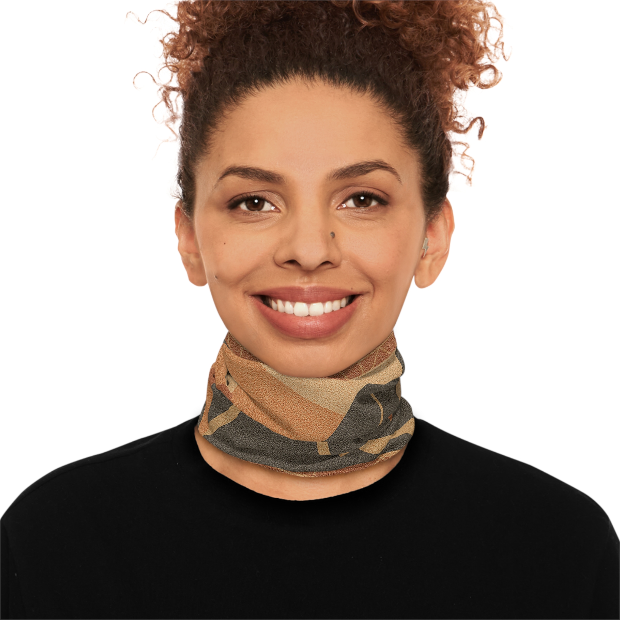 Endless Roads – Winter Neck Gaiter with Drawstring – Lost Horizons – Destination Unknown - Image 8