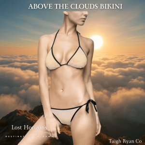 Above the Clouds Bikini - Lost Horizons Collection - Womens Two-Piece Swimsuit - Destination Unknown