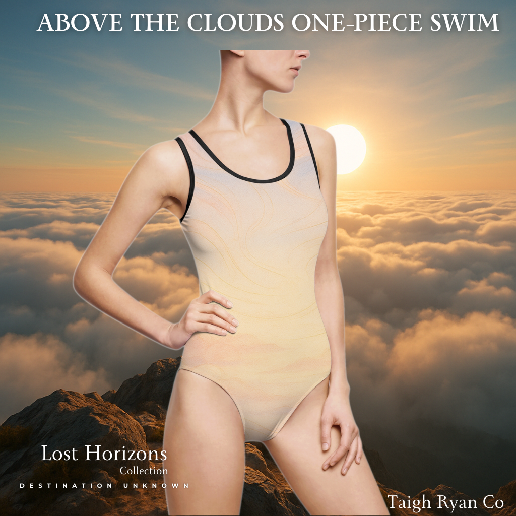 Above the Clouds One - Piece Swimsuit - Lost Horizons Collection - Destination Unknown