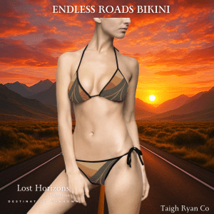 Endless Roads Bikini - Lost Horizons Collection - Womens Two-Piece Swimsuit - Destination Unknown