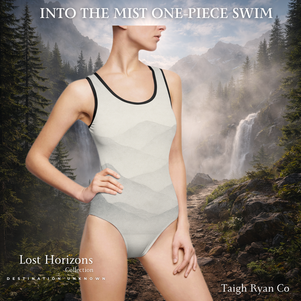 Into the Mist One - Piece Swimsuit - Lost Horizons Collection - Destination Unknown