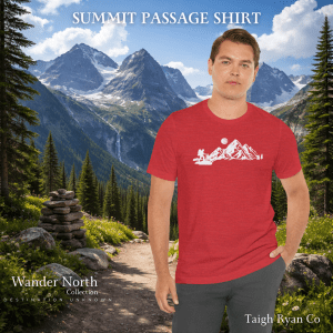 Summit Passage Shirt - Wander North Collection - Destination Unknown