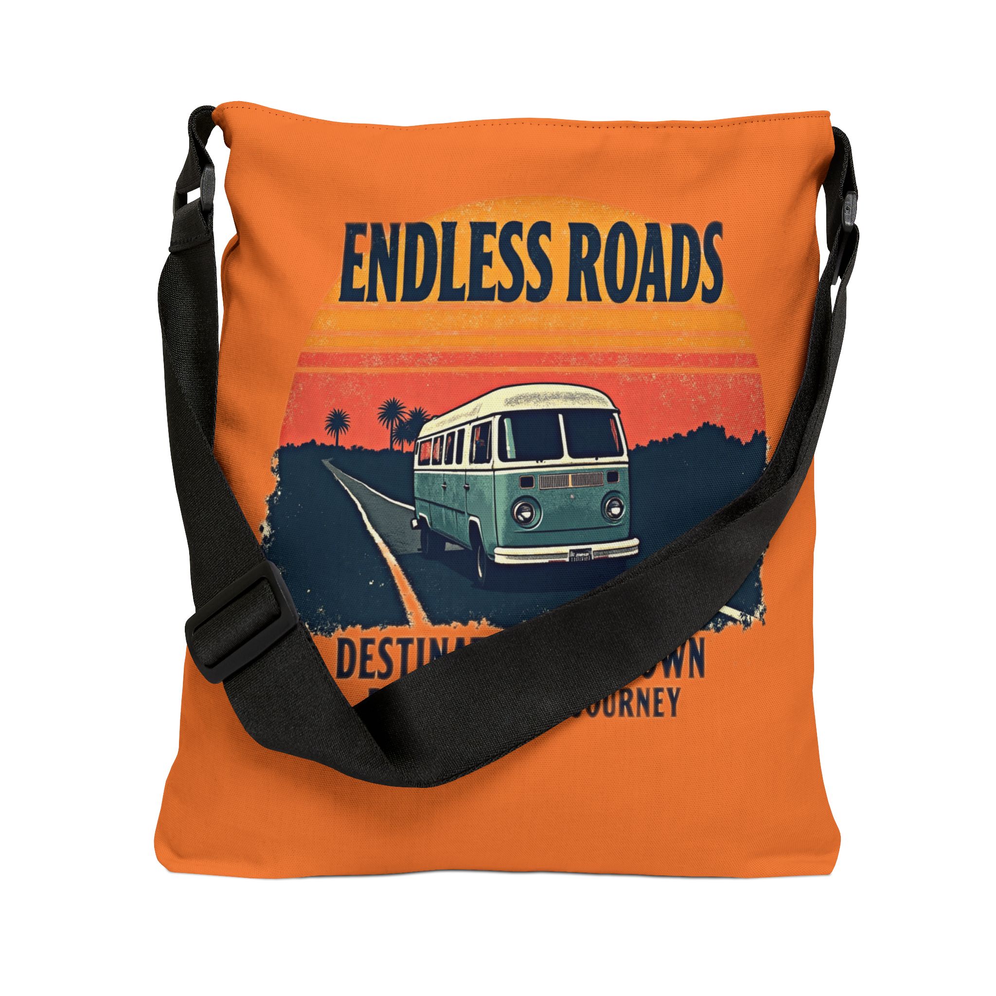Endless Roads Adjustable Tote Bag - Lost Horizons Collection - Destination Unknown - Image 10