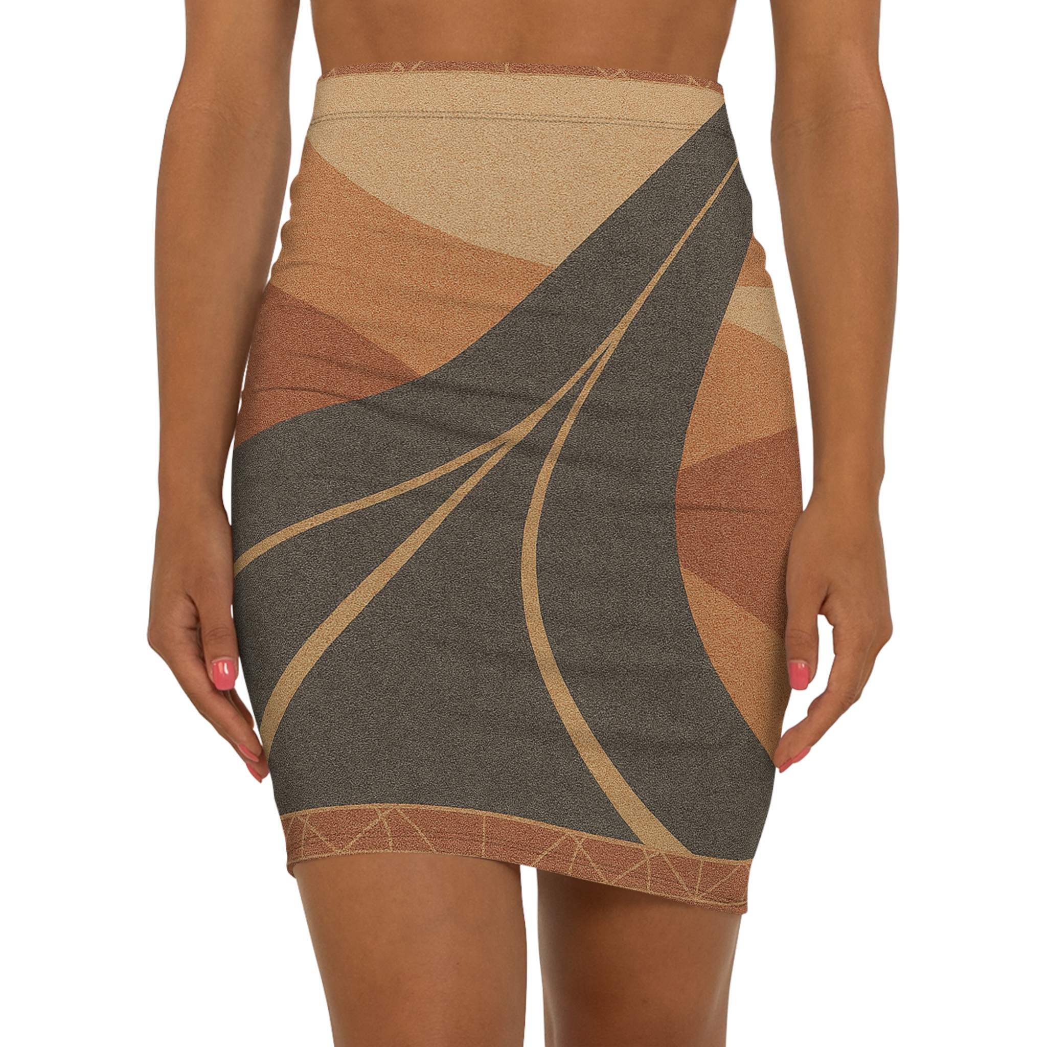 Endless Roads Pencil Skirt - Lost Horizons Collection - Destination Unknown - Image 2