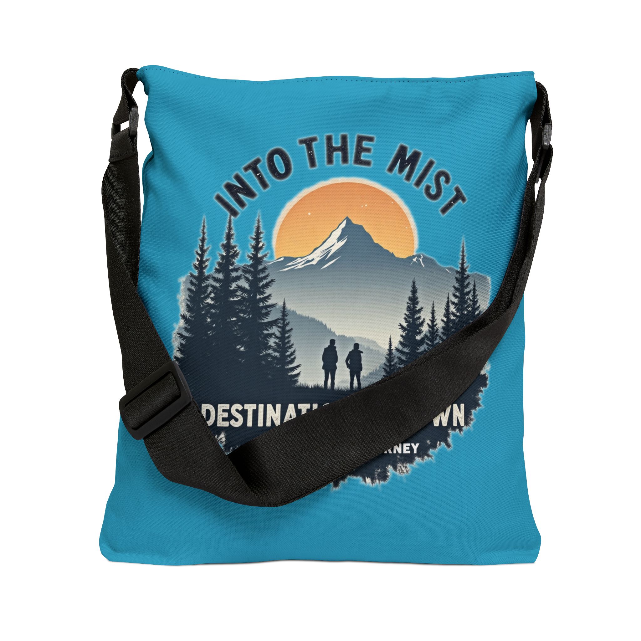 Into the Mist - Lost Horizons Collection - Destination Unknown Adjustable Tote Bag - Image 11