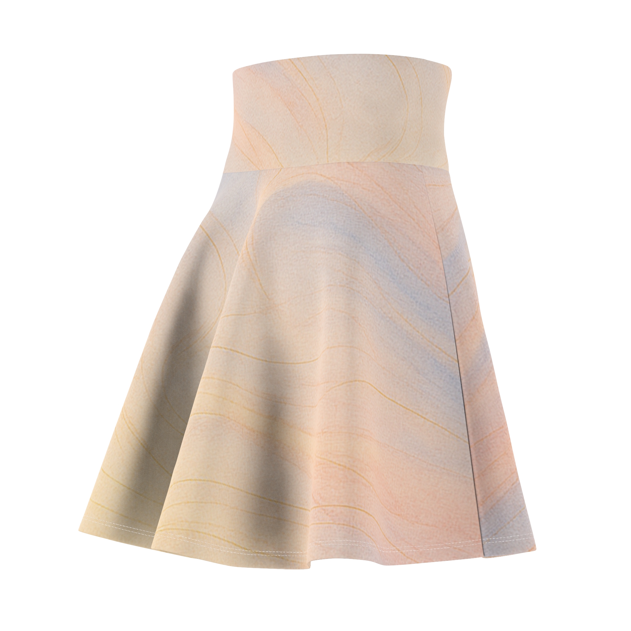 Above the Clouds Skater Skirt - Lost Horizons Collection - Destination Unknown - Image 5