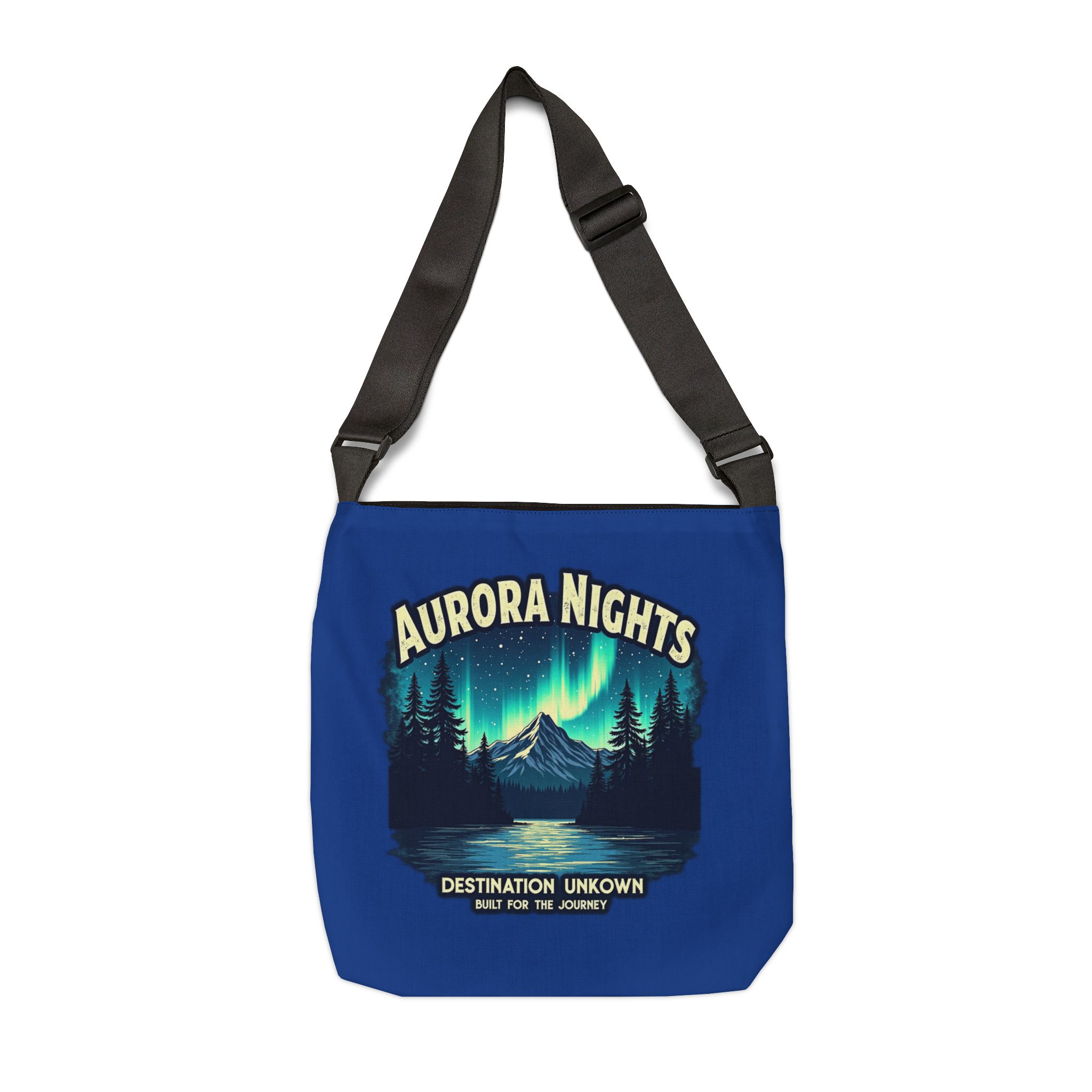 Aurora Nights - Lost Horizons Collection - Destination Unknown Adjustable Tote Bag - Image 4