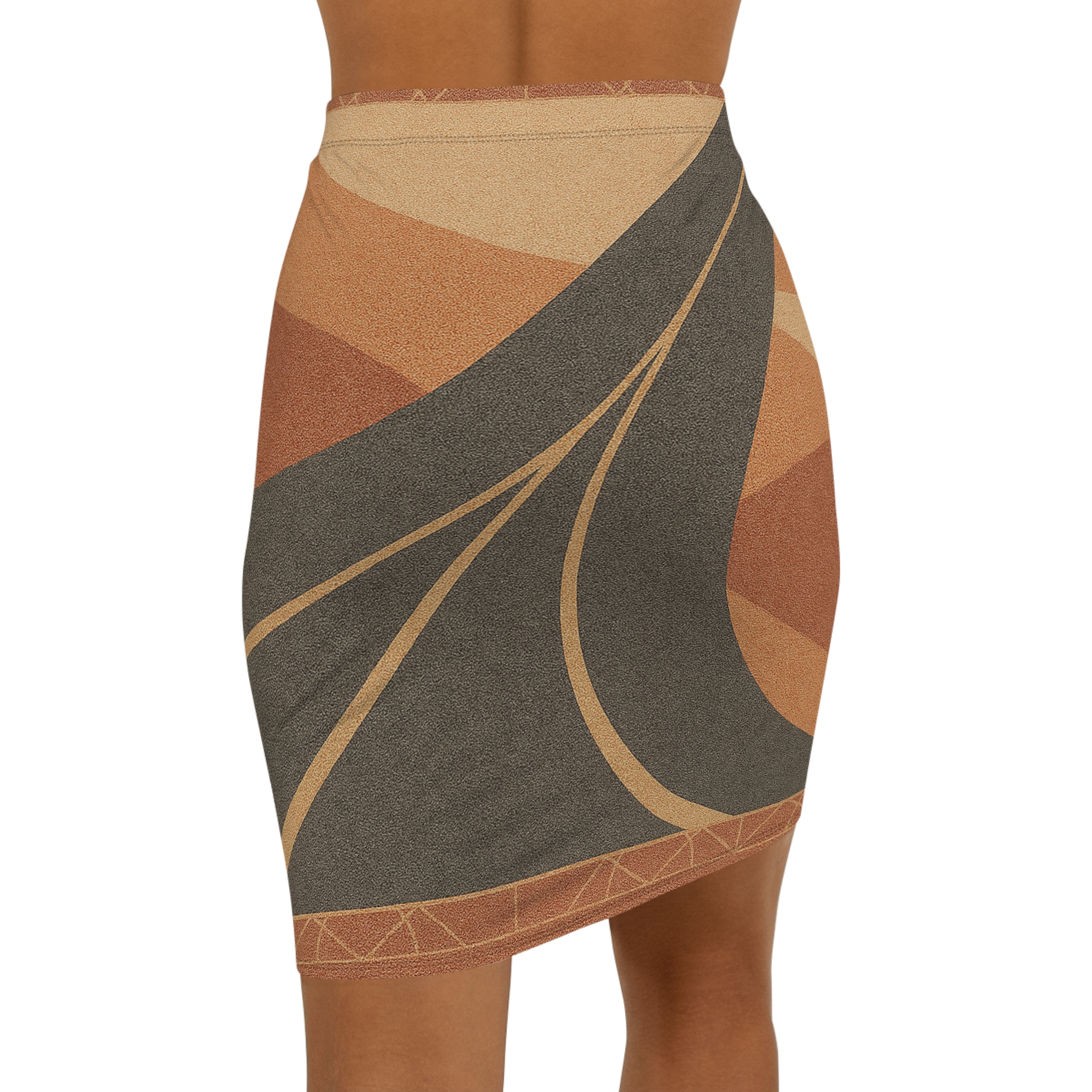 Endless Roads Pencil Skirt - Lost Horizons Collection - Destination Unknown - Image 3