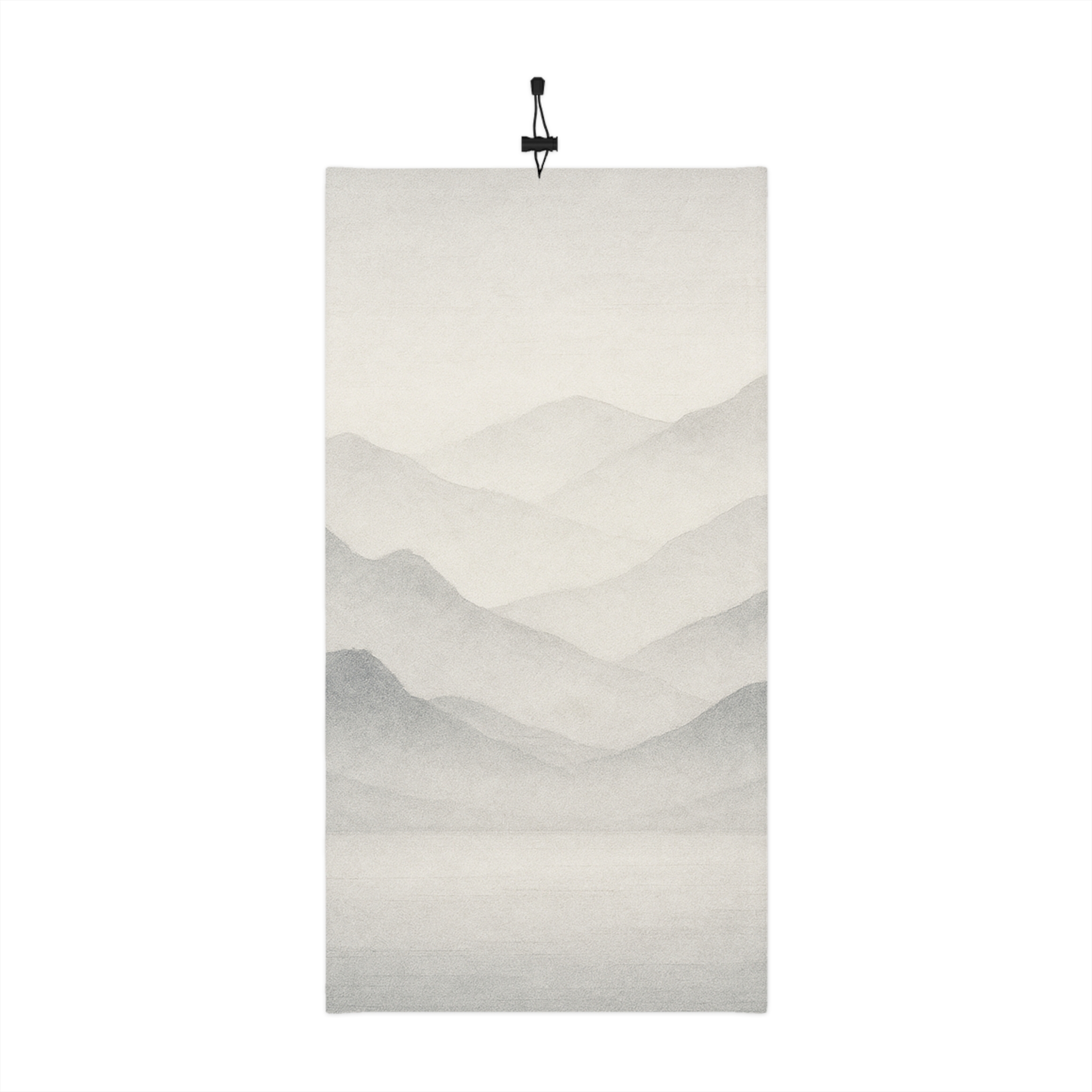 Into the Mist – Winter Neck Gaiter with Drawstring – Lost Horizons – Destination Unknown - Image 3