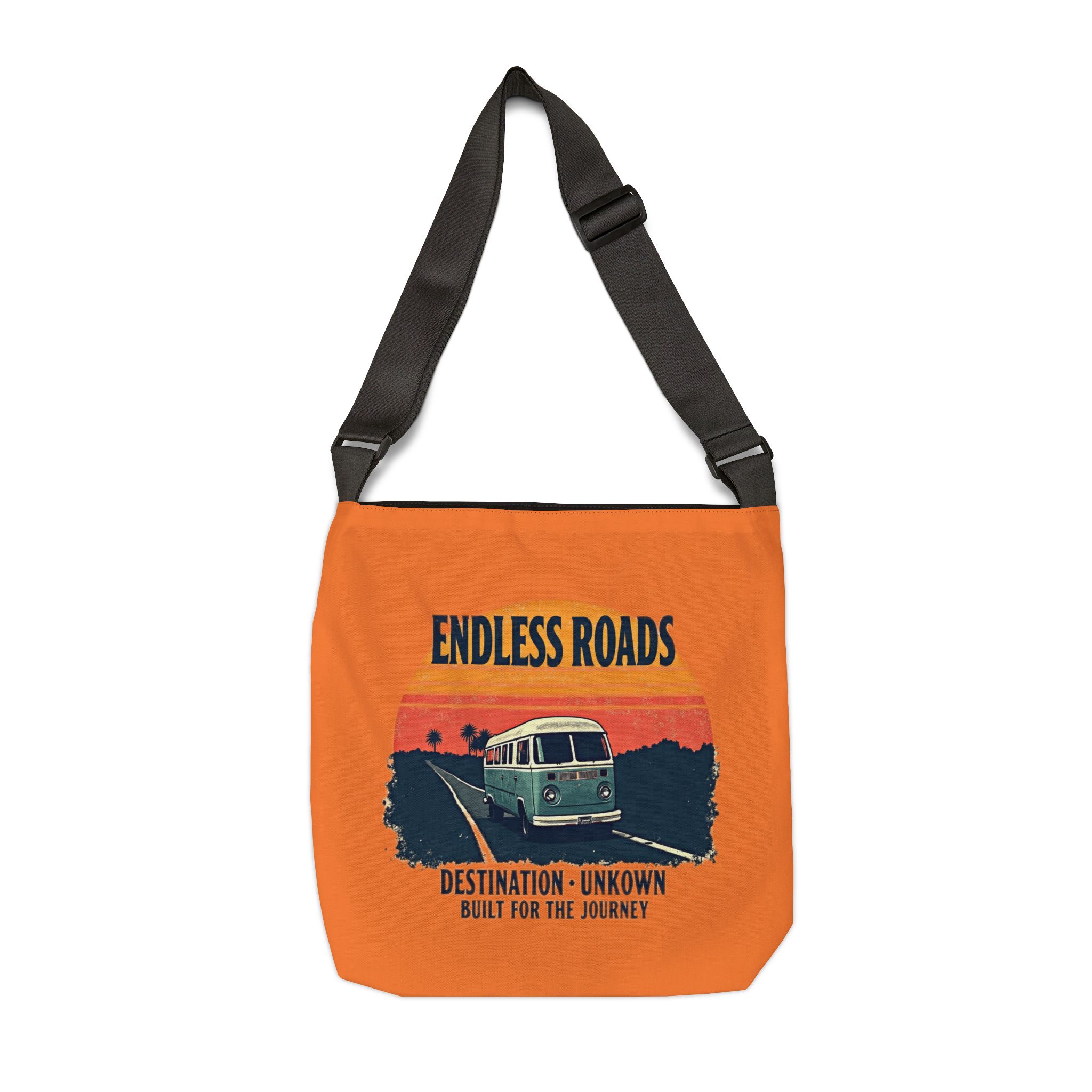 Endless Roads Adjustable Tote Bag - Lost Horizons Collection - Destination Unknown - Image 4