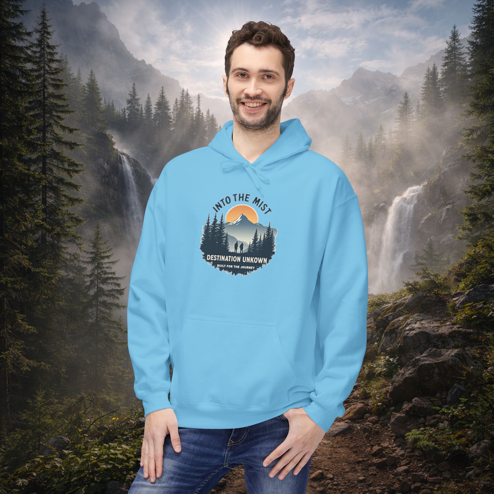 Into the Mist Hoodie - Lost Horizons - Destination Unknown - Image 6