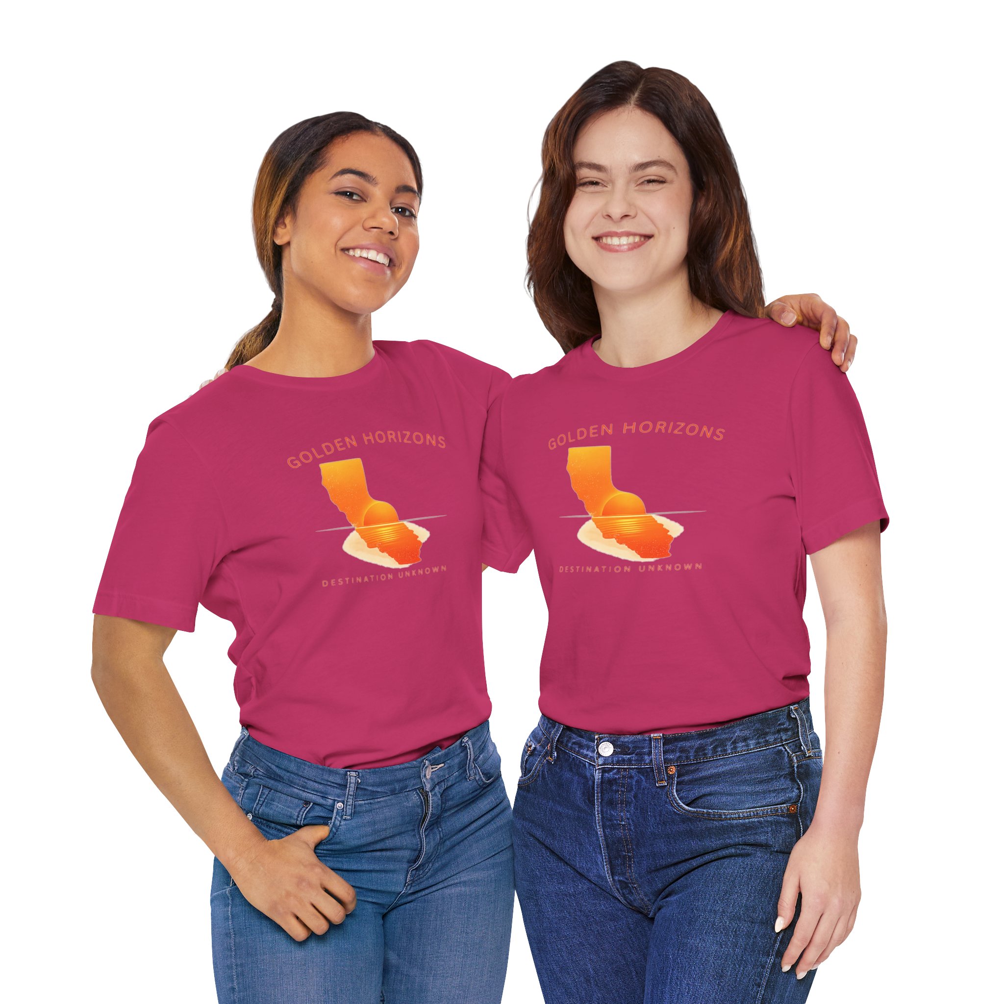 Golden Horizons Tee - California Collection - Destination Unknown - Image 98