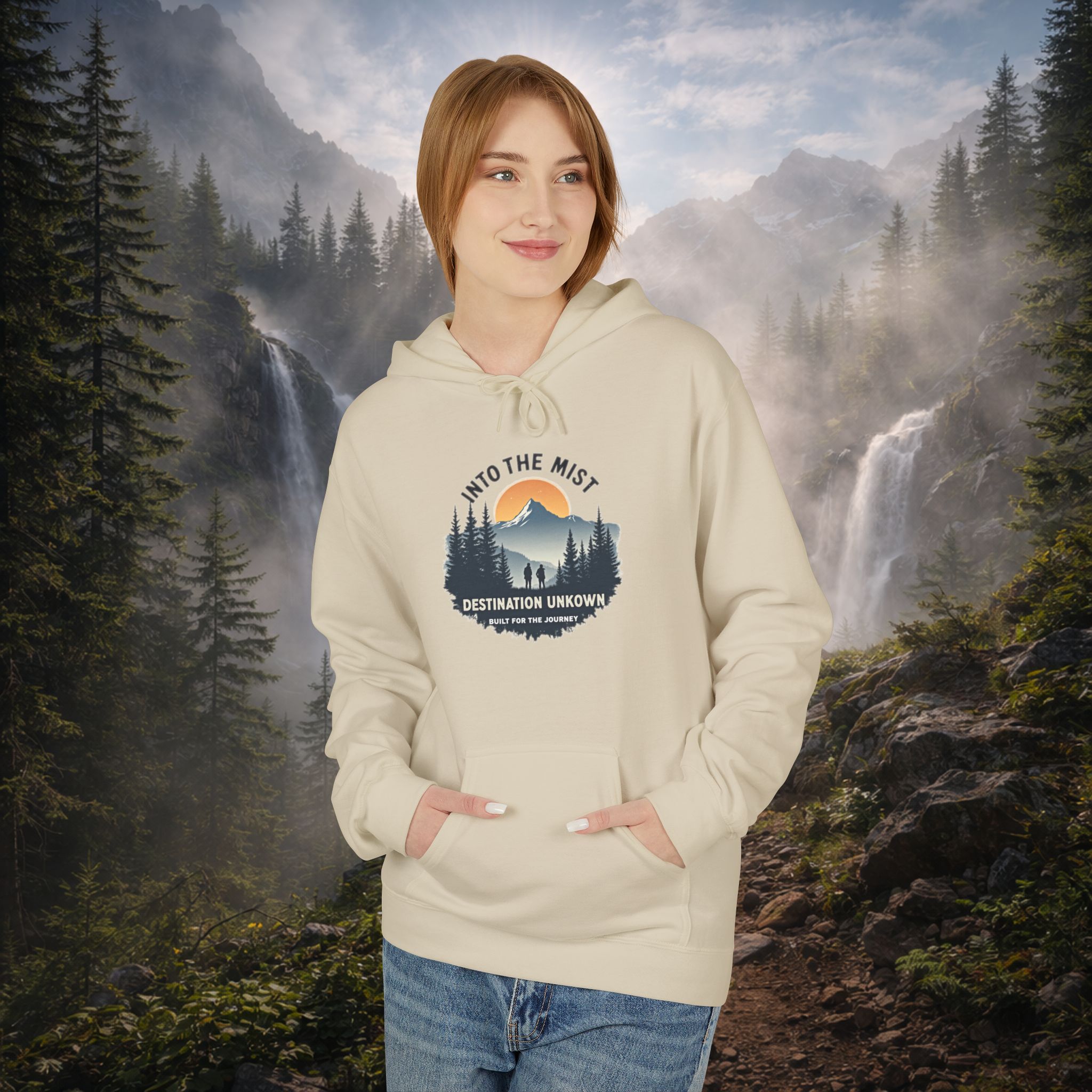 Into the Mist Hoodie - Lost Horizons - Destination Unknown - Image 16