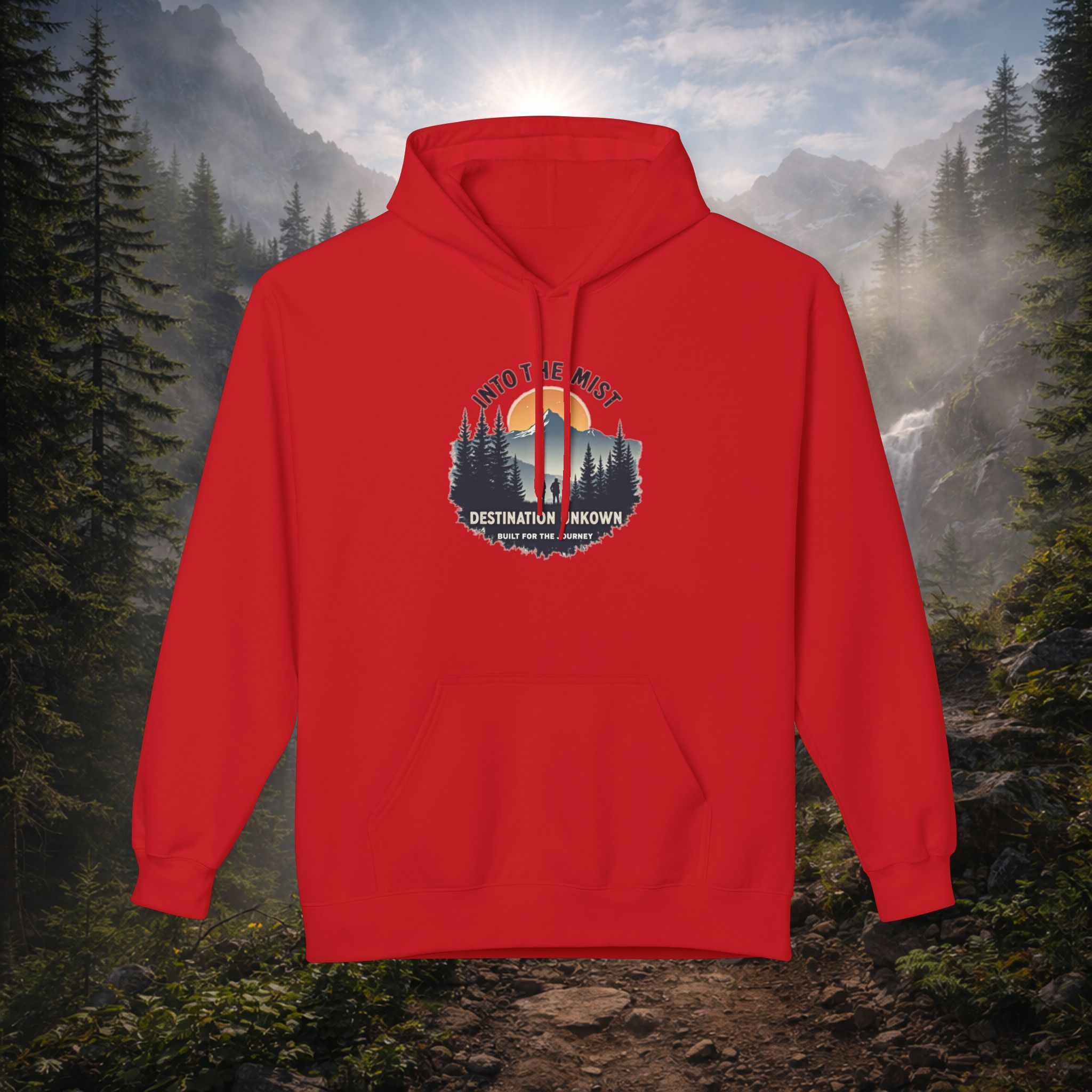 Into the Mist Hoodie - Lost Horizons - Destination Unknown - Image 62