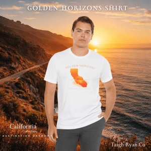 Golden Horizons Tee - California Collection - Destination Unknown